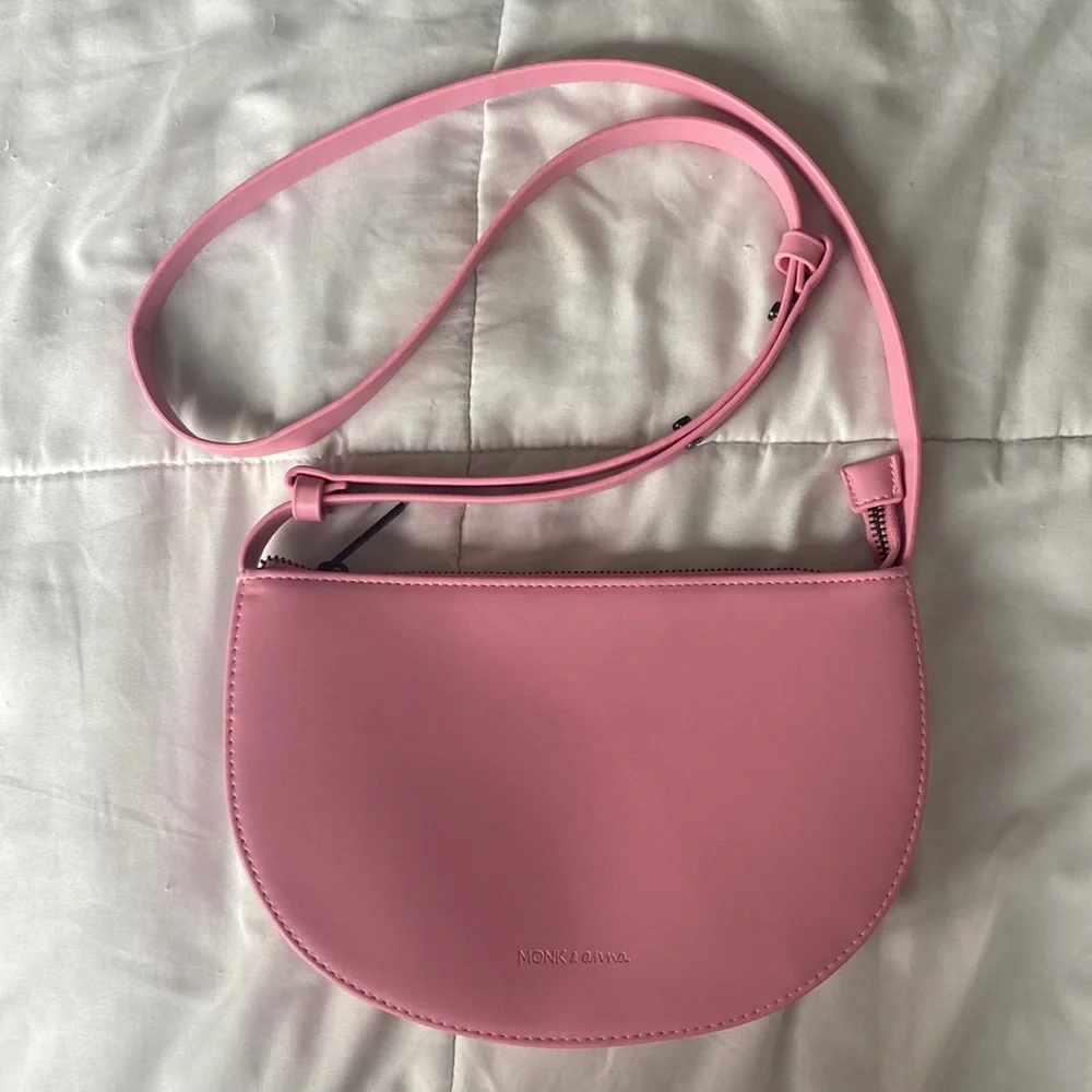 Pink Crossbody Bag - Picture 1 of 12